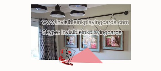 3D Wandmalerei mit IR markierten Karten Poker Kamera
