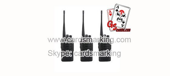 Reporting Poker Results By Marked Cards Interphone