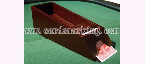 Camara de escaneo de poker de zapatos de blackjack para tarjetas norm