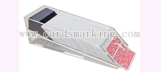 Camara de escaneo de poker de zapatos de blackjack para tarjetas norm