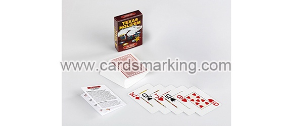 Dal Negro Texas Holdem Marked Playing Cards