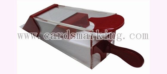 Diamond Shape Mirror Blackjack Shoes Scanning Camera 