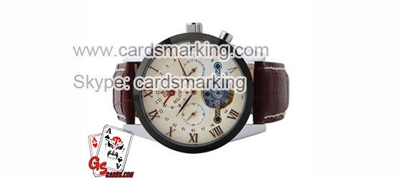 Reloj escaner de naipes