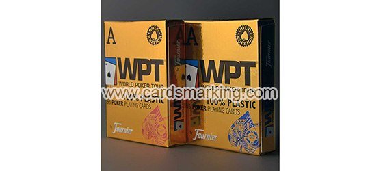 Cartas de poker Fournier WPT