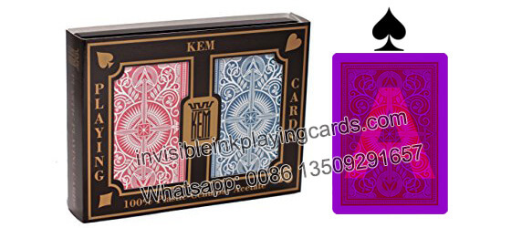 KEM Arrow Wide Size Markierte Spielkarten