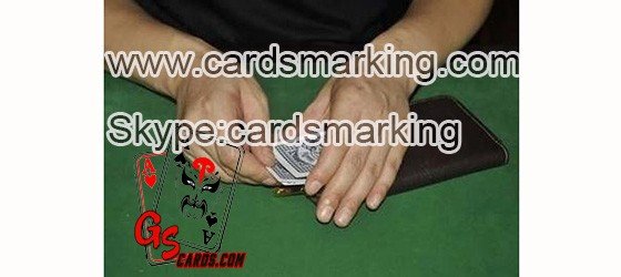 Leather Wallet Cards Exchanger Poker Device