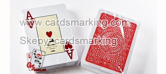 Marked Special Invisible Ink Modiano Cards For Poker Analyzer