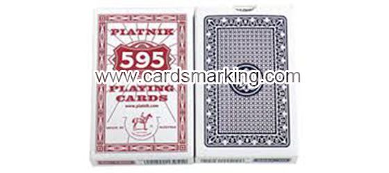 Kontaktlinsen Markierte Karten von Piatnik 595 Poker