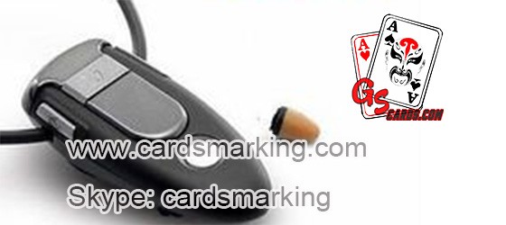 Spielkarten-Scanner-Halsketten-Kopfhörer-Signal-Empfänger für Verkauf
