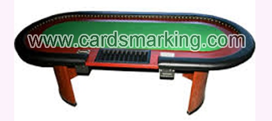Cartoes de codigos de barras marcados baralhos inspetor de mesa de poker