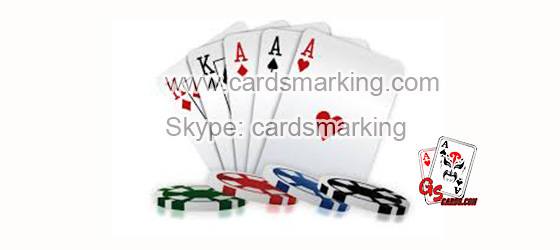 Markierte Spielkarten zum Verkauf