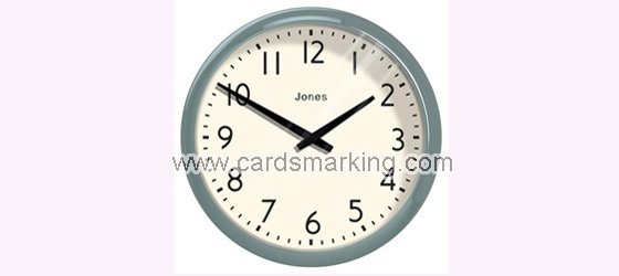 Barcode Marked Decks Wall Clock Scanning Camera