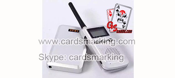 YT-K1 interfono para la magia marco jugando juegos de cartas
